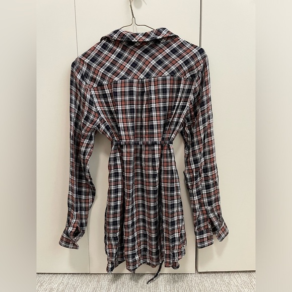 Maternity top, flannel, medium - Picture 2 of 4